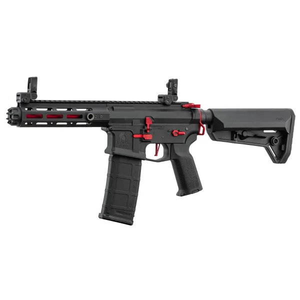 Réplique AEG LT-32 Hellion Noir/Rouge NSR pack complet AEG LT-32 HELLION 7" NOIR/ROUGE PACK GEN2 - 1J - NSR