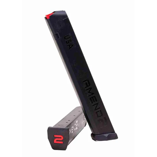 Chargeur AMEND2 30 coups pour Glock 9x19mm !A1! CHARGEUR AMEND2 AR9 30CPS 9X19  - BLACK