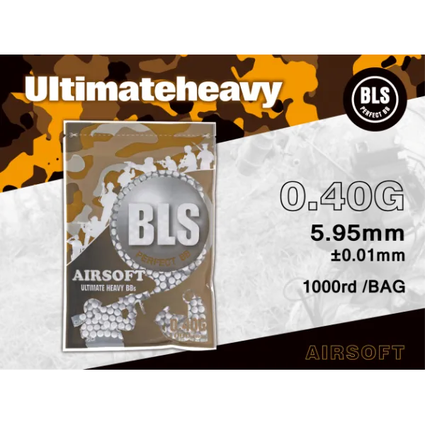Billes biodégradables BLS 0,40g – Sachet de 1000 billes Sachet 1000rds - bio - 0.40g BLS