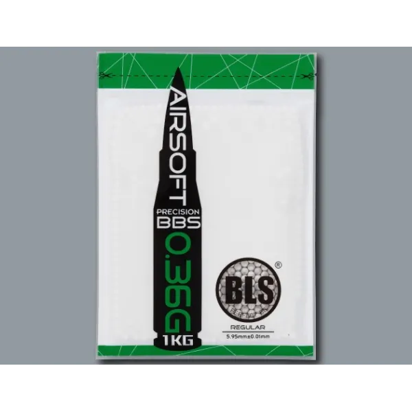 Billes BLS 0,36g Ultimate Heavy – Sachet de 1000 unités BB BILLES BLS STD SACHET 1000rd  - 0.36g