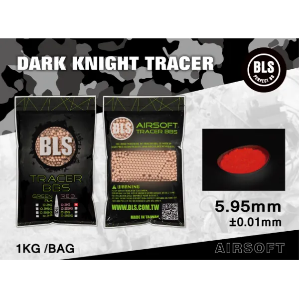 Billes traçantes rouges BLS 0,20g BBS 0.20g Bio Tracer Rouge - 1Kg