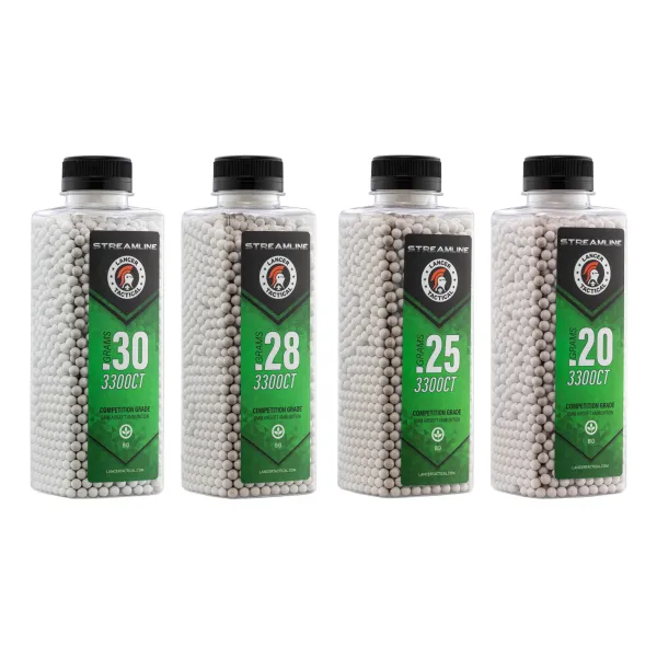 Billes STREAMLINE Bio Lancer Tactical BB LT Streamline 3300rds - 0.28g BIO