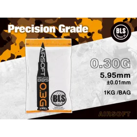Billes BLS STD 6mm 0.30G Sachet 1kg 0.30g BLS