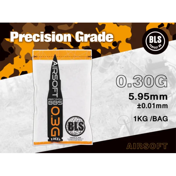 Billes BLS STD 6mm 0.30G Carton 20 Sachets 1kg 0.30g BLS