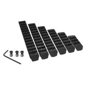 Set de 6 Rails Keymod nylon BO Manufacture 6 Rails Keymod Tan