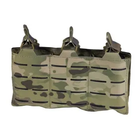 Poche porte-chargeurs triple M4 Dagger MK1 Laser - Corso Tactical Coyote