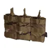 Poche porte-chargeurs triple M4 Dagger MOLLE - Corso Tactical Noir