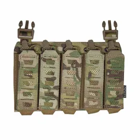 Porte chargeur frontal MP5 / MP7 MOLLE pour gilet tactique Noir