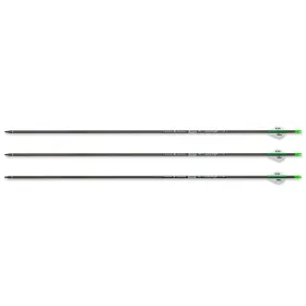 Pack de 3 flèches en carbone Savage ID6.2 400 30 pouces avec plumes Blazer LOT DE 3 FLÈCHES CARBONE SAVAGE ID6.2 400 - 3