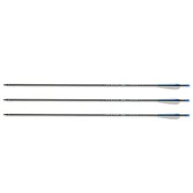 Pack de 3 flèches en carbone Frontier ID6.2 800 30 pouces avec plumes naturelles