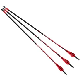 Barnett HyperFlite™ 20'' – Pack de 3 flèches BARNETT, LOT DE 3 FLECHES HYPERFLITE CARBONE 20' X3