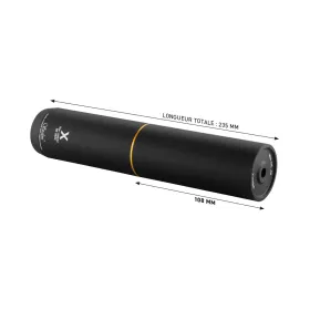 Silencieux STALON X108 pour les calibres .223 à .375 max cal. .30