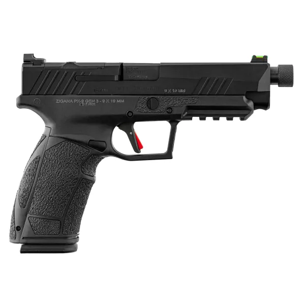Pistolet TISAS PX-9 TACTICAL calibre 9x19 mm Noir Fileté PX-9 DUTY Tactical Noir