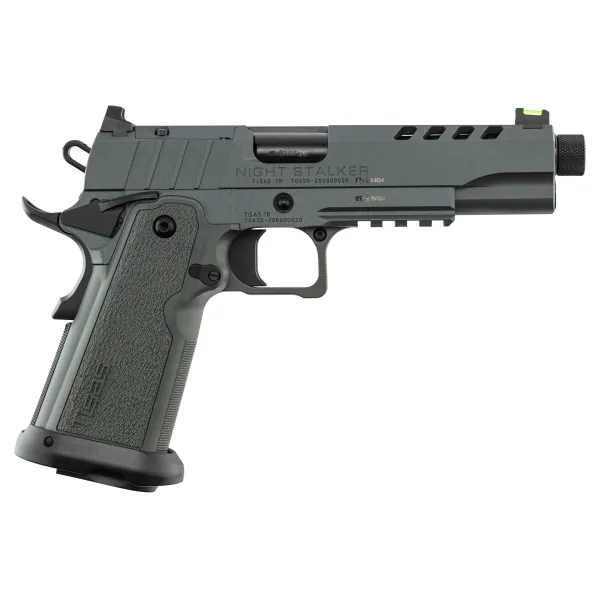 Pistolet Tisas 2011 Bull Barrel Night Stalker Cal. 9x19 optic ready !B! PISTOLET TISAS 2011 NIGHT STALKER DS BB CAL 9X19