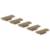 Couvre rail M-LOK V2 STRIKE INDUSTRIES noir - par 5 FDE