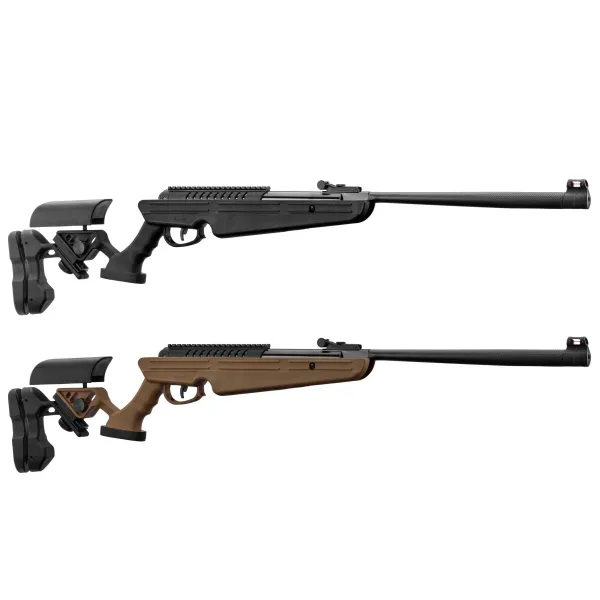 Carabine à air break barrel QUANTICO - Noir et Coyote cal. 4.5 mm Inférieur à  24J Coyote - piston à gaz