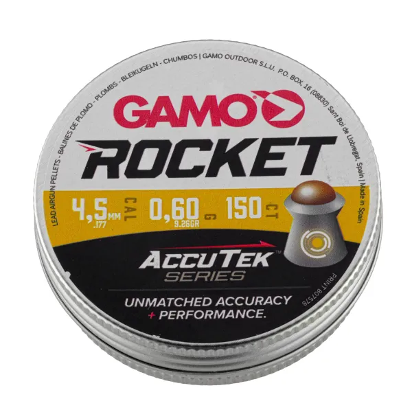 Plombs Gamo Rocket Accutek 4.5 mm Rocket Accutek