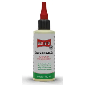 Ballistol huile universelle 100ml avec bec verseur BALLISTOL HUILE UNIVERSEL 100ML AVEC BEC VERSEUR