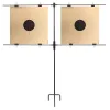 Portique porte cible papier réglable BO MANUFACTURE Portique