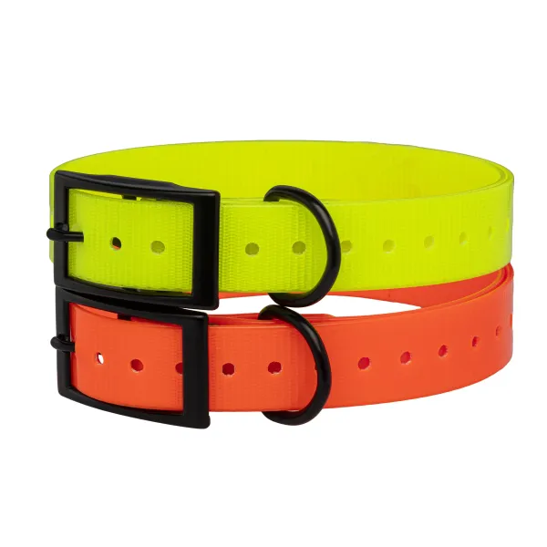 Collier Biothane Biogold HI-FLEX Sangle polyuréthane extrudé 650x25x2mm Jaune