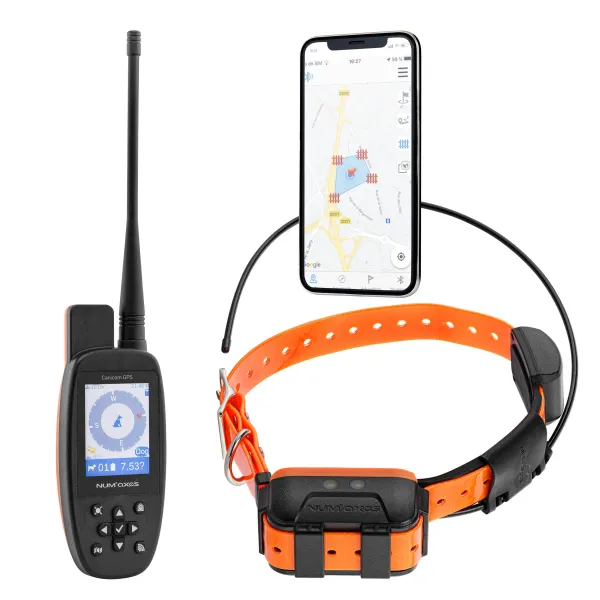 NUM'AXES - Ensemble de localisation Num'Axes CANICOM GPS 2 Ensemble complet GPS Canicom 2