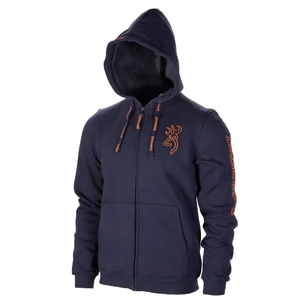 Sweatshirt Warm Snapshot Bleu - Browning 3XL