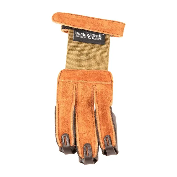 Gants de tir Traditree en cuir suédé avec renfort Medium