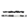 Corde noire Recurve Dacron avec Protection des Doigts 68'' - 16 brins