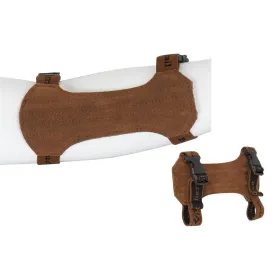 Protège-bras Traditionnel en Cuir Naturel 18 cm Protège bras cuir 18 cm
