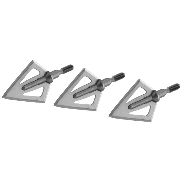 Pointes de flèches Fixed Blade Broadheads Instinct 100gr - Sachet de 3 pointes Pointe de flèche à large lame 100 gr - Bl