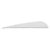 Plumes Rondes 4'' RW Blanches - Paquet de 24 Plumes blanches 4''